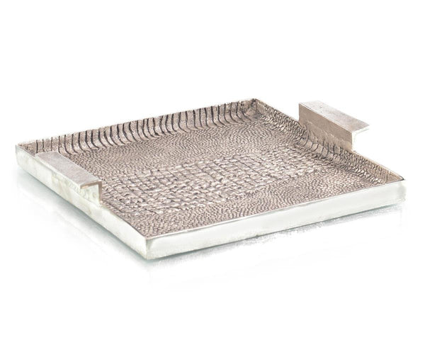 Alligator Textured Aluminum Tray - Elegant Strand